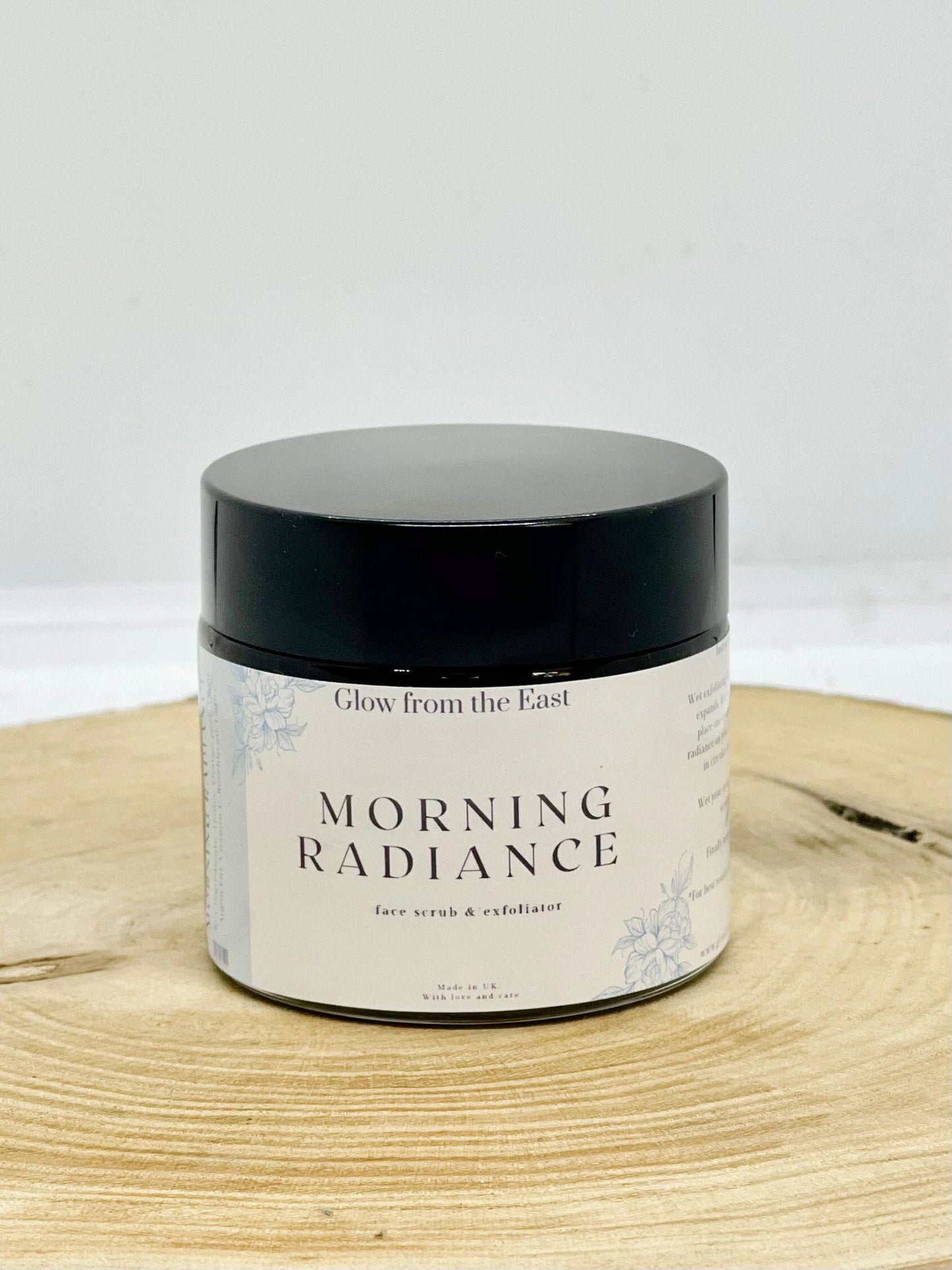 Morning radiance face scrub