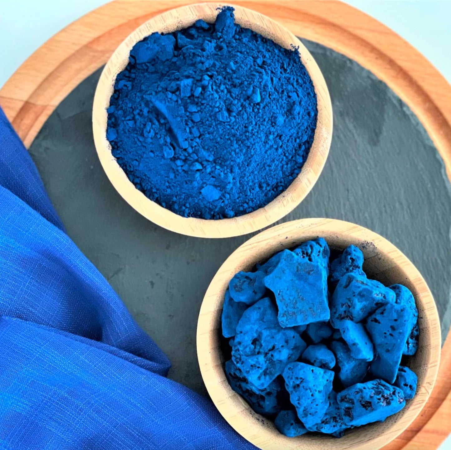 Oudh scented Morrocan blue nila body scrub