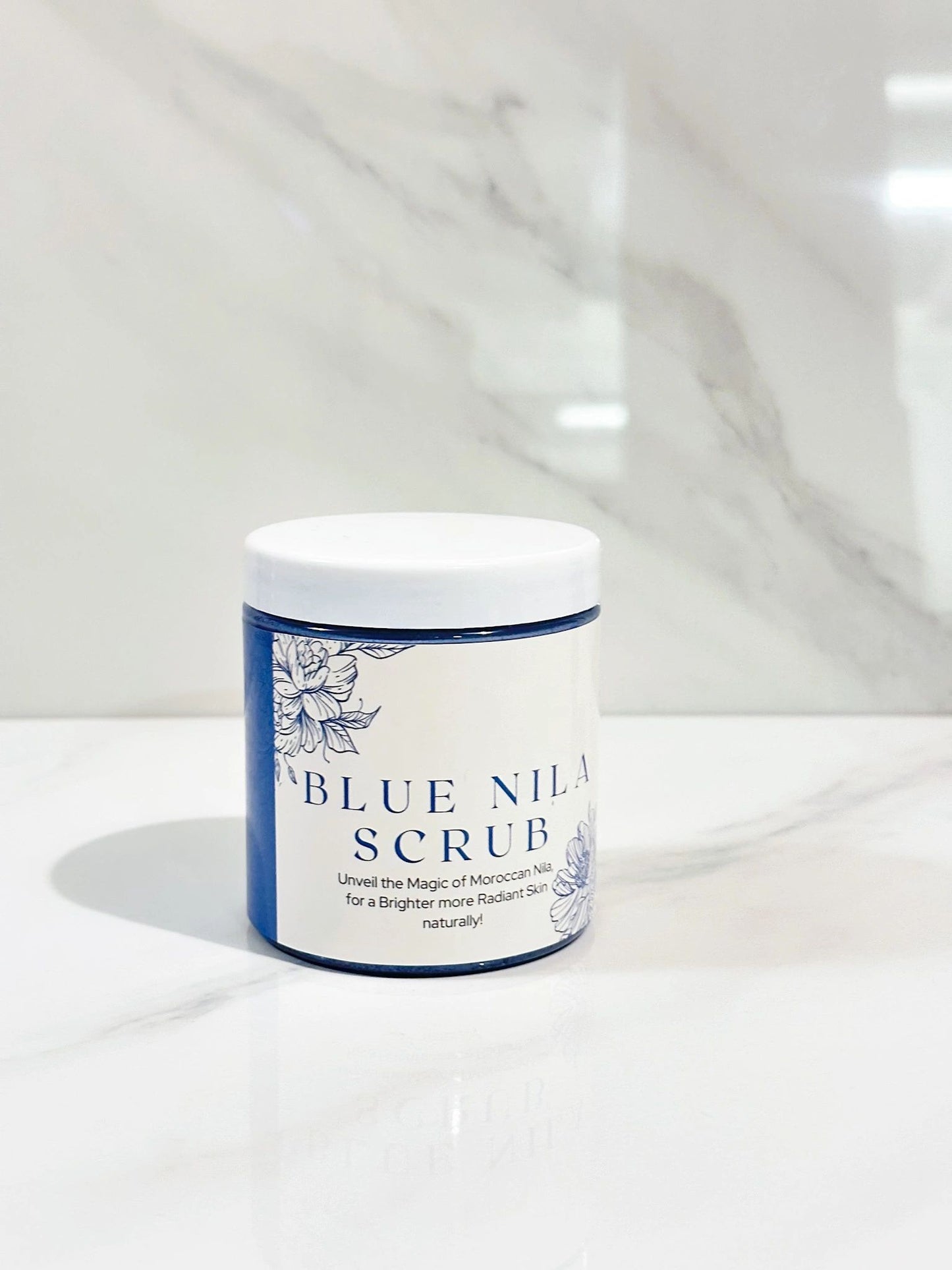 Oudh scented Morrocan blue nila body scrub