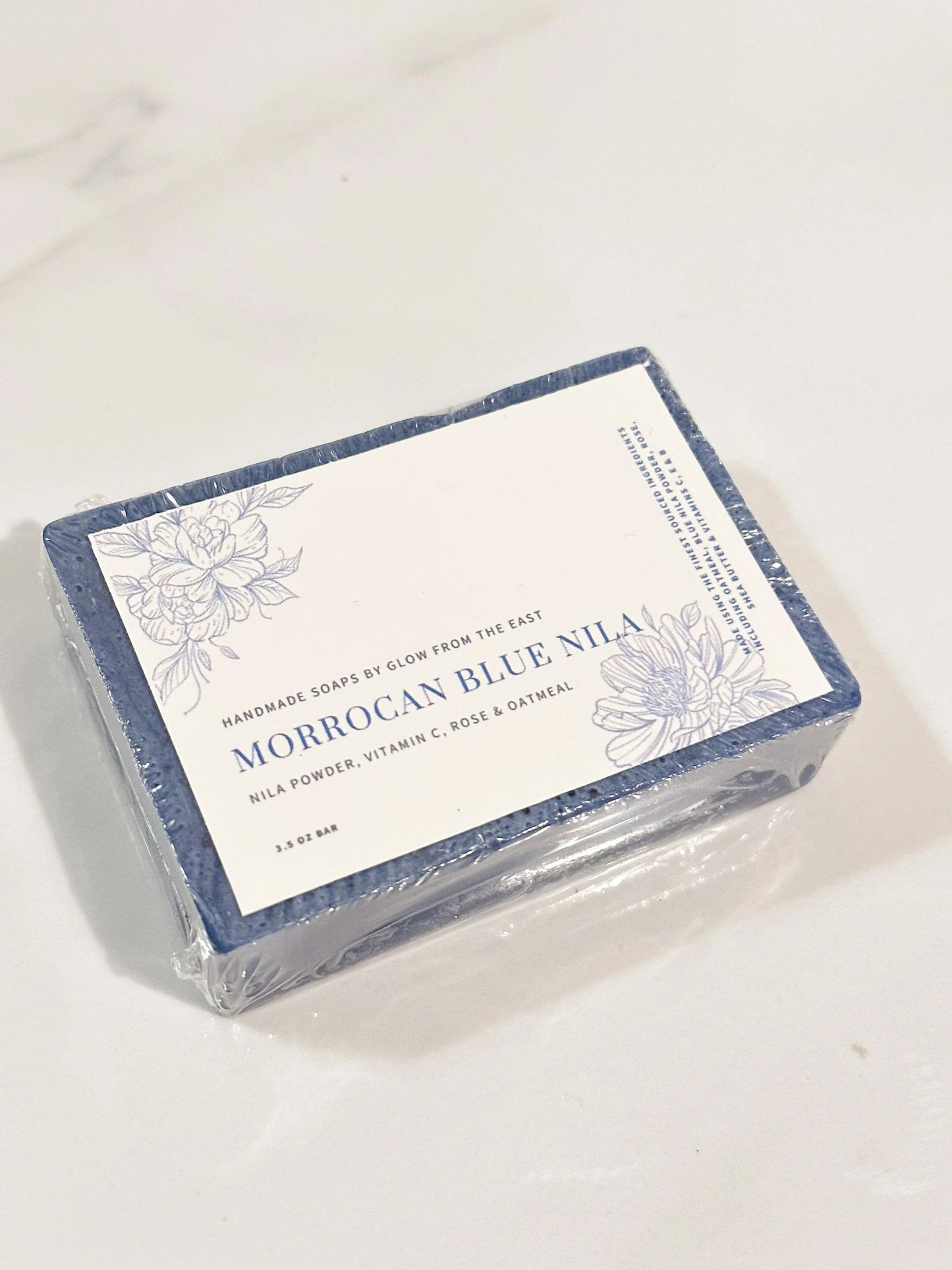 Moroccan blue nila soap