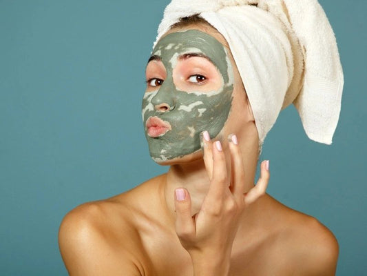 Moroccan green tea clay mask