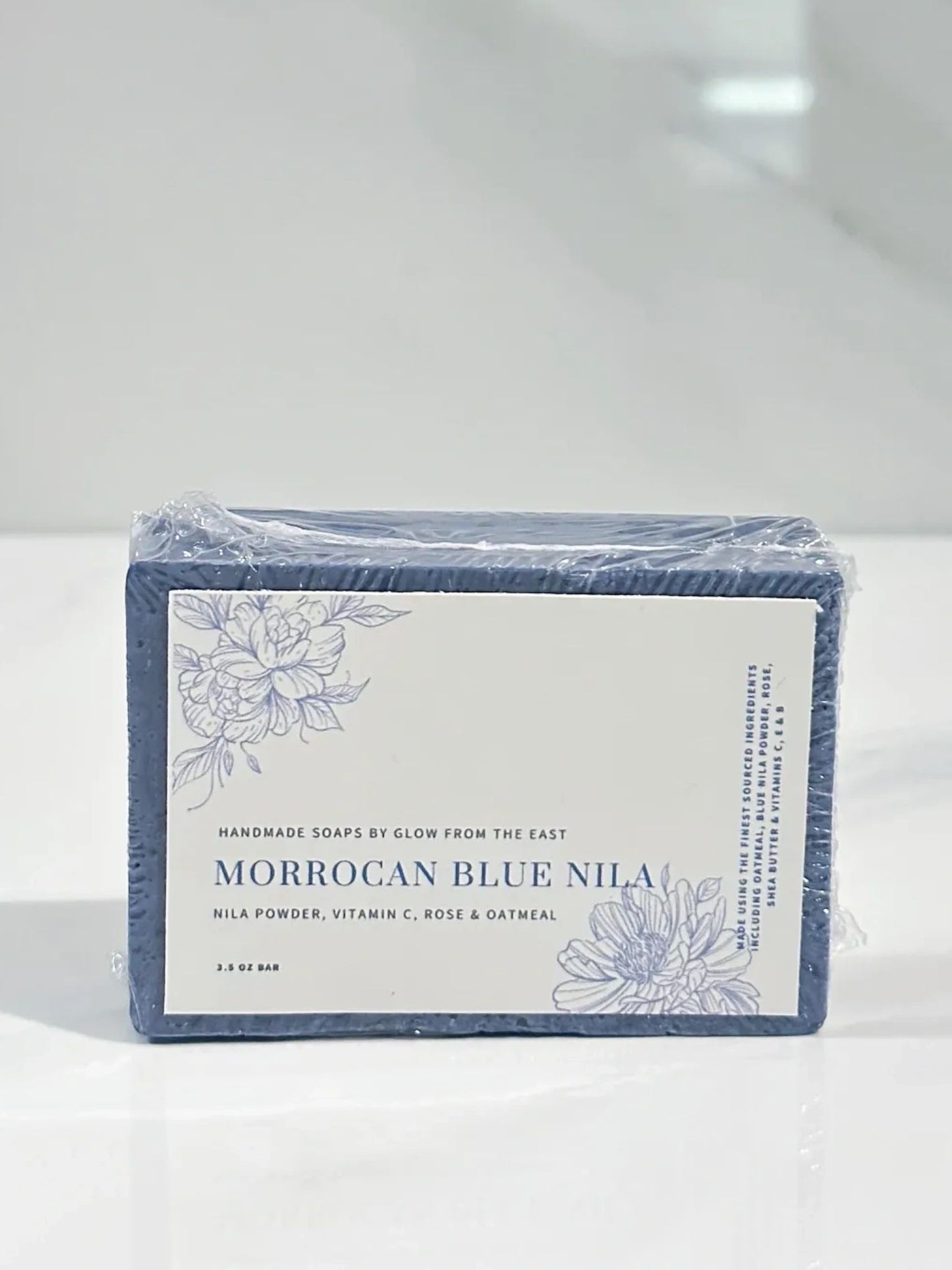 Moroccan blue nila soap